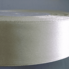 Лента атласная 2,5 см (молоко)